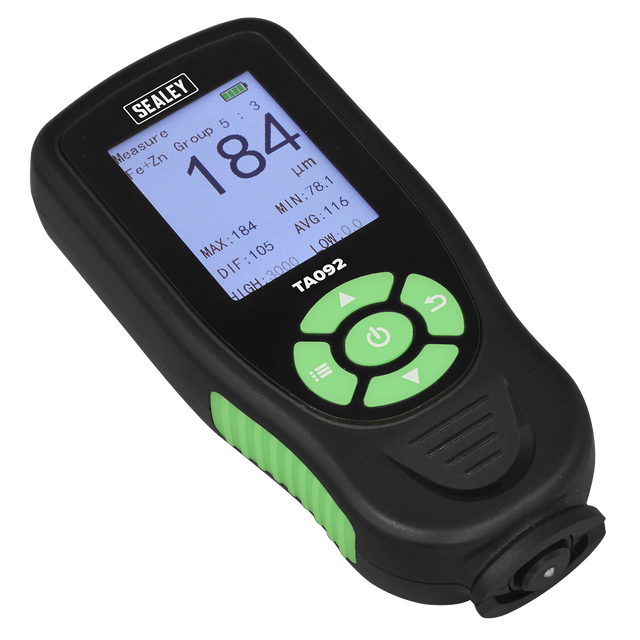 Sealey TA092 Rechargeable Paint Thickness Gauge