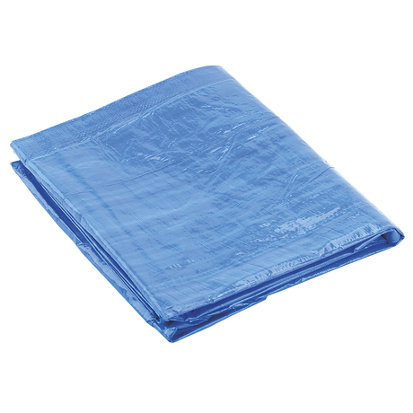 Sealey TARP1012 Tarpaulin 3.05 x 3.66m - Blue