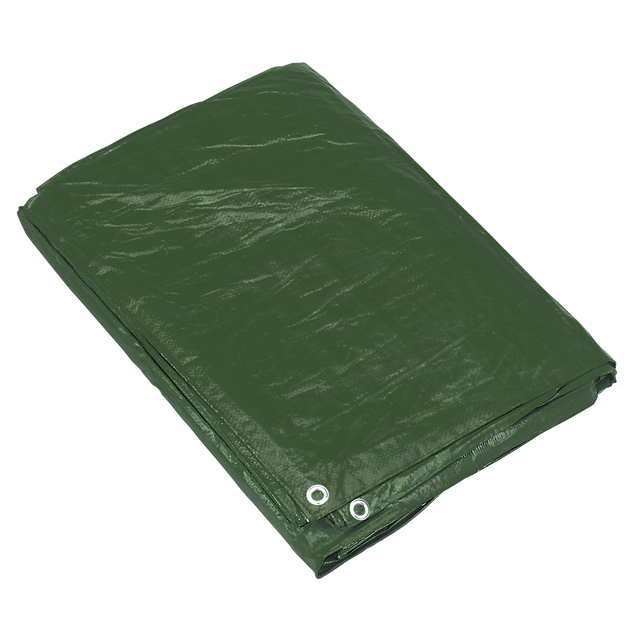 Sealey TARP1824G Tarpaulin 5.49 x 7.32m - Green