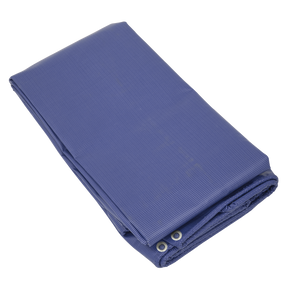 Sealey TARP4060 Heavy-Duty PVC Tarpaulin 4.88 x 6.10m - Blue