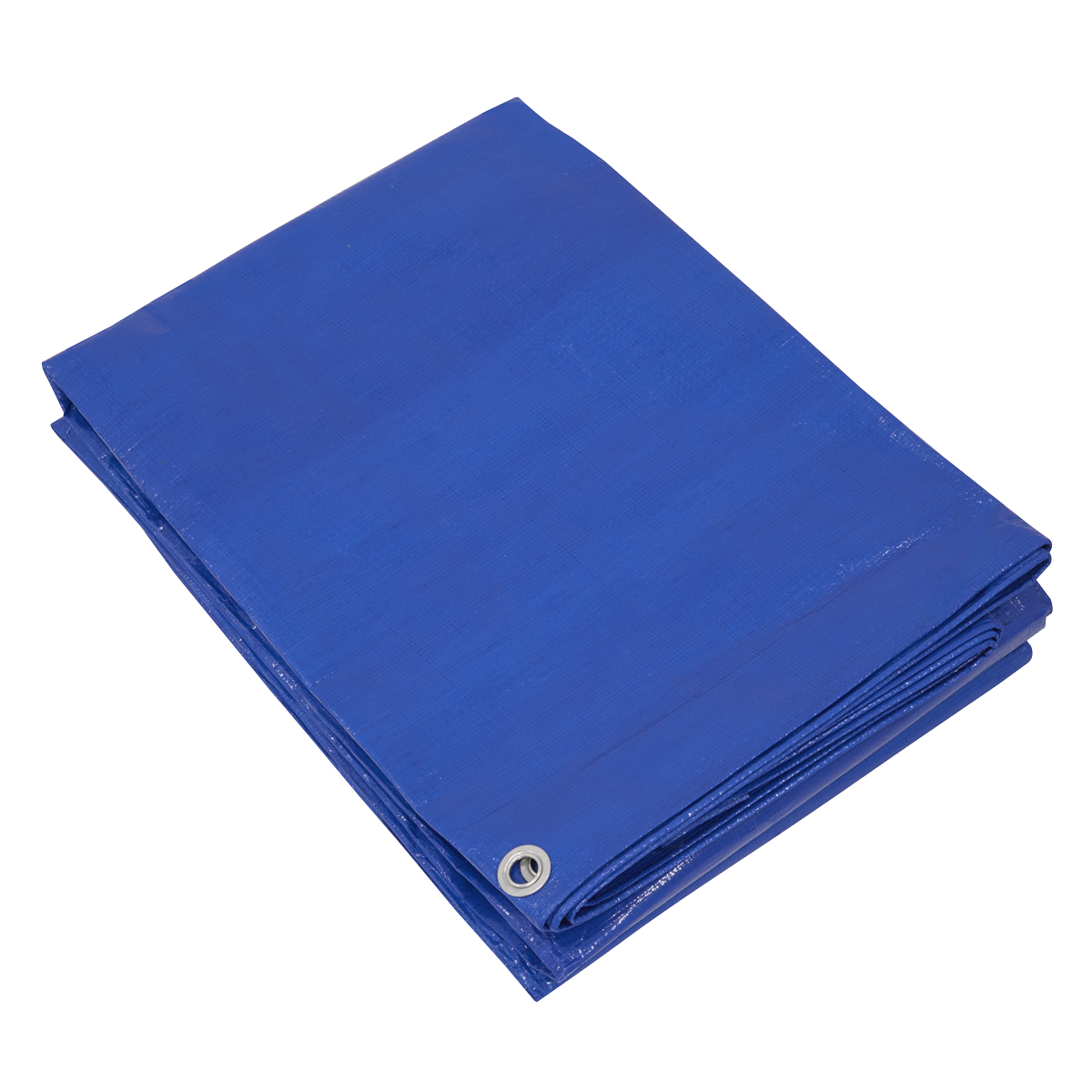Sealey TARP6012 Lightweight PE Tarpaulin 6.10 x 12.19m - Blue