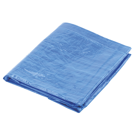 Sealey TARP810 Tarpaulin 2.44 x 3.05m - Blue - additional view 2