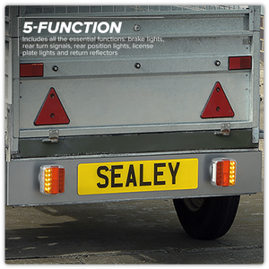 Sealey TB183LEDW 13-Pin Wireless SMD LED Trailer Light Set 2pc - additional view 11