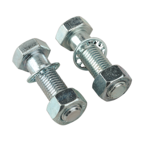 Sealey TB27 Tow-Ball Bolts & Nuts M16 x 55mm - Pack of 2
