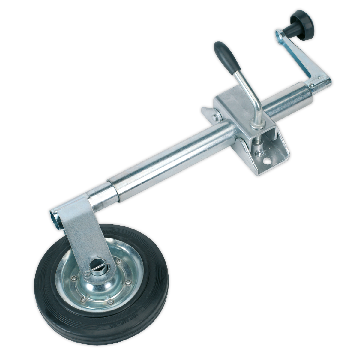Sealey TB371 Jockey Wheel & Clamp 35mm - 150mm Solid Wheel
