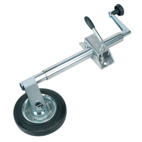 Sealey TB371 Jockey Wheel & Clamp 35mm - 150mm Solid Wheel