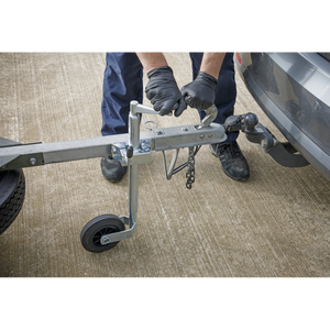 Sealey TB371 Jockey Wheel & Clamp 35mm - 150mm Solid Wheel - additional view 4