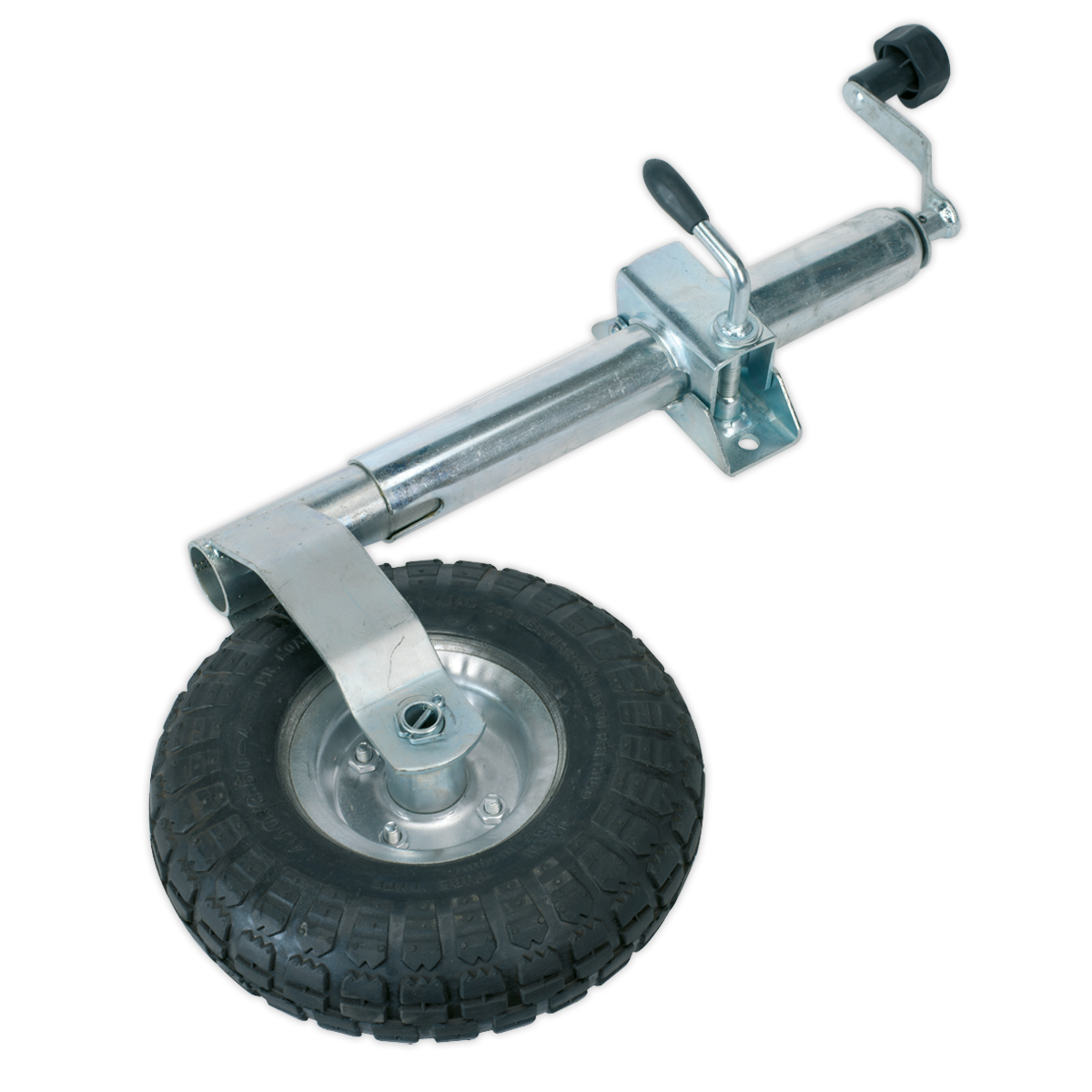 Sealey TB372 Jockey Wheel & Clamp 48mm - 260mm Pneumatic Wheel