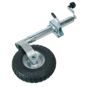 Sealey TB372 Jockey Wheel & Clamp 48mm - 260mm Pneumatic Wheel