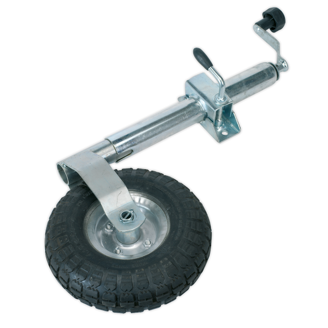 Sealey TB372 Jockey Wheel & Clamp 48mm - 260mm Pneumatic Wheel