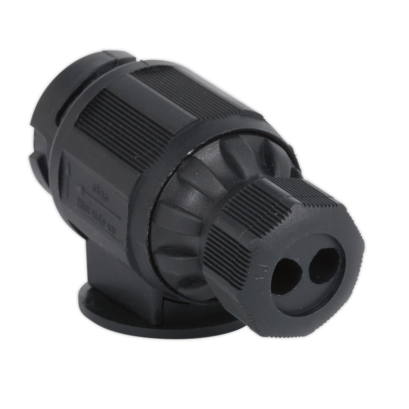 Sealey TB54 Towing Plug 13-Pin Euro Plastic 12V Twin Inlet - additional view 3