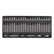 Sealey TBT11 Premier Security TRX-Star*/Hex/Ribe/Spline Bit Set with Tool Tray 60pc
