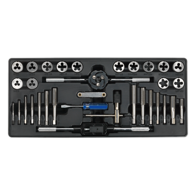 Sealey TBT26 Premier Tap & Die Set with Tool Tray 33pc