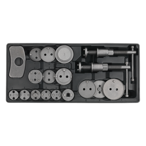 Sealey TBT27 Premier Brake Wind-Back Tool Kit with Tool Tray 18pc