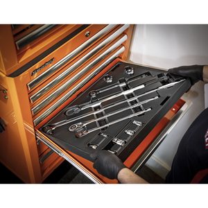 Sealey TBT32 Premier Ratchet, Torque Wrench, Breaker Bar & Socket Adaptor Set with Tool Tray 13pc - additional view 3