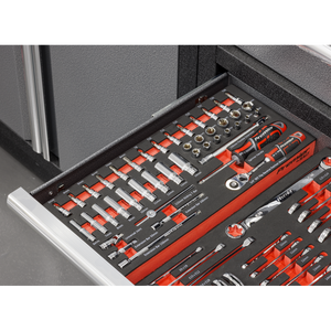 Sealey TBT40 Premier Socket Set with Tool Tray 1/4"Sq Drive 44pc - additional view 3