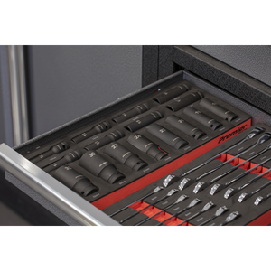 Sealey TBT46 Premier Impact Socket Set with Tool Tray 1/2"Sq Drive 22pc - additional view 5