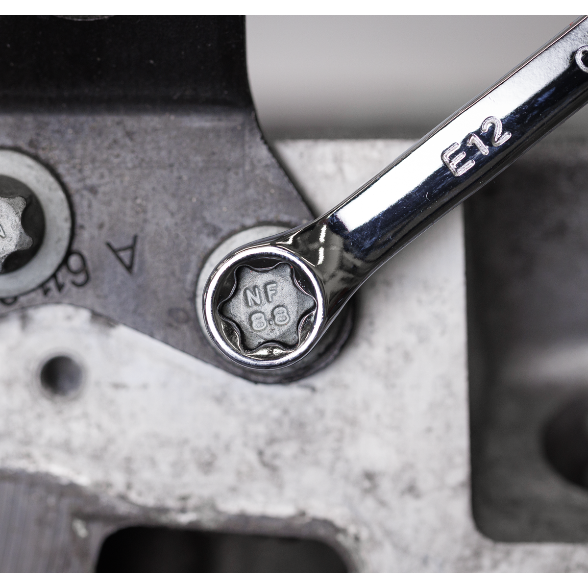 Sealey TBT50 Premier Stubby Combination, TRX-Star* & Crow's Foot Spanner Set with Tool Tray 24pc - additional view 4