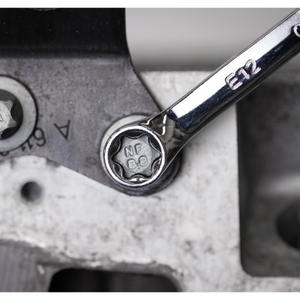 Sealey TBT50 Premier Stubby Combination, TRX-Star* & Crow's Foot Spanner Set with Tool Tray 24pc - additional view 4