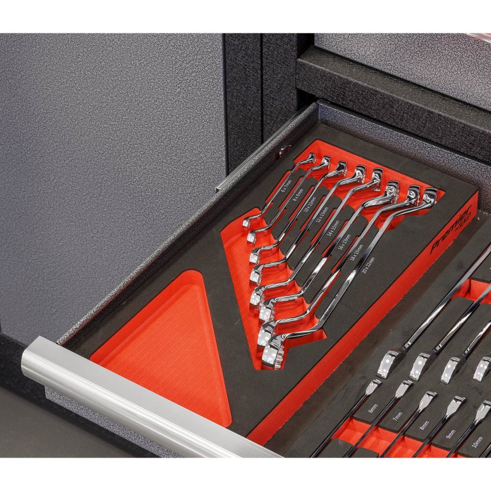 Sealey TBT51 Premier Deep Offset Spanner Set with Tool Tray 8pc - additional view 5