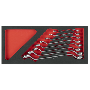 Sealey TBT51 Premier Deep Offset Spanner Set with Tool Tray 8pc - additional view 7