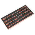 Sealey TBT55 Premier TRX-Star* Screwdriver Set with Tool Tray 8pc
