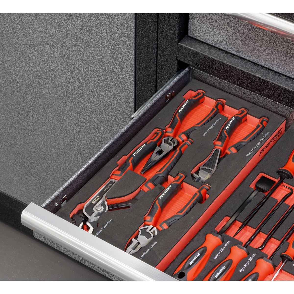Sealey TBT56 Premier Pliers Set with Tool Tray 4pc - additional view 5