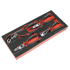 Sealey TBT56 Premier Pliers Set with Tool Tray 4pc