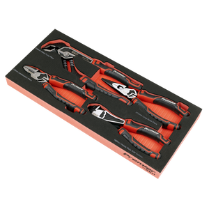 Sealey TBT56 Premier Pliers Set with Tool Tray 4pc - additional view 2