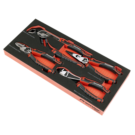 Sealey TBT56 Premier Pliers Set with Tool Tray 4pc - additional view 2