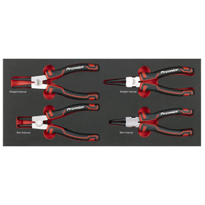 Sealey TBT57 Premier Circlip Pliers Set with Tool Tray 4pc - additional view 3