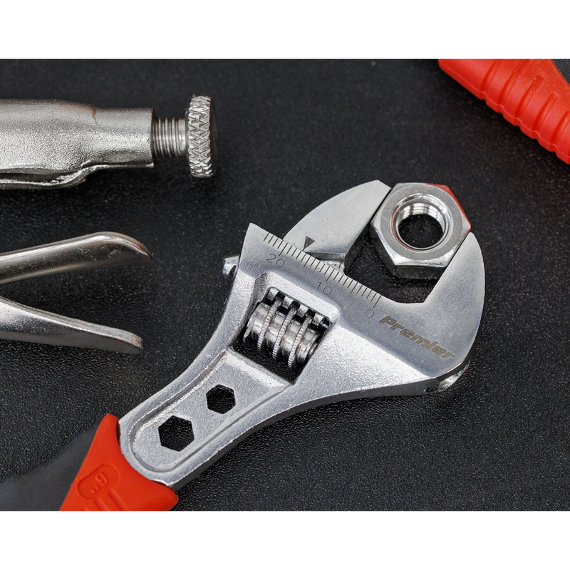 Sealey TBT59 Premier Locking Pliers & Adjustable Wrench Set with Tool Tray 4pc - additional view 6