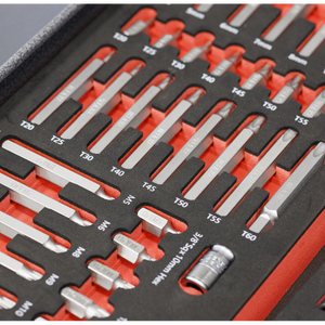 Sealey TBT60 Premier TRX-Star*, Hex & Spline Bit Set with Tool Tray 44pc - additional view 7