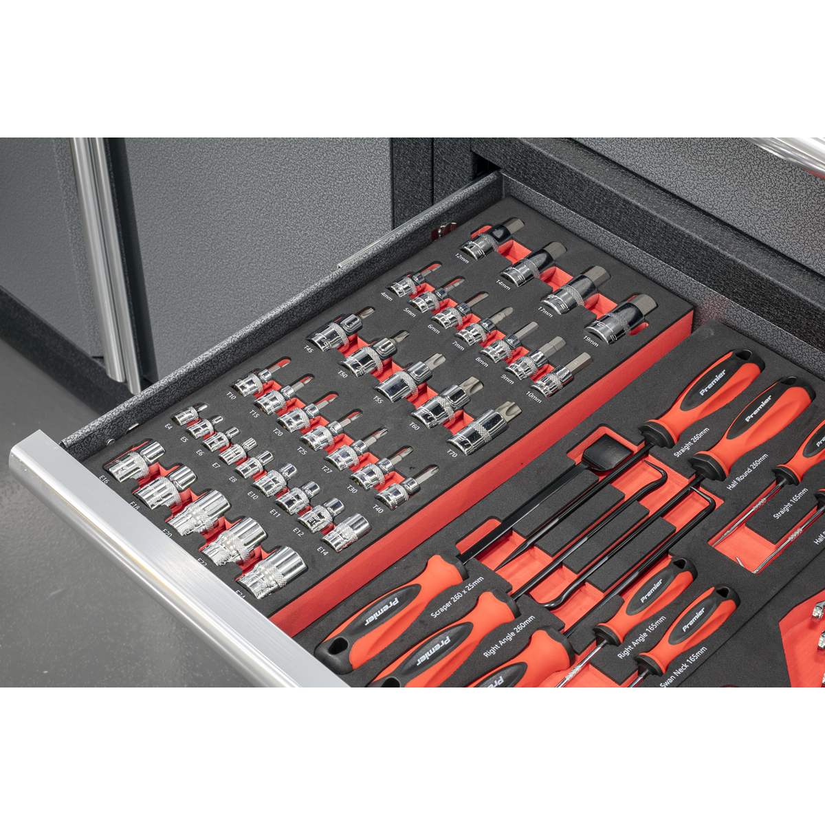 Sealey TBT61 Premier Socket Bit Set with Tool Tray 37pc - additional view 6