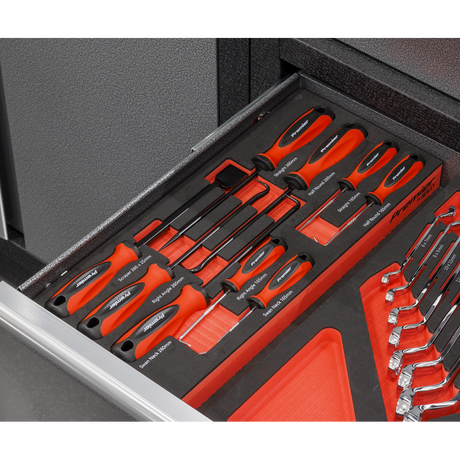 Sealey TBT65 Premier Scraper & Hook Set with Tool Tray 9pc - additional view 2
