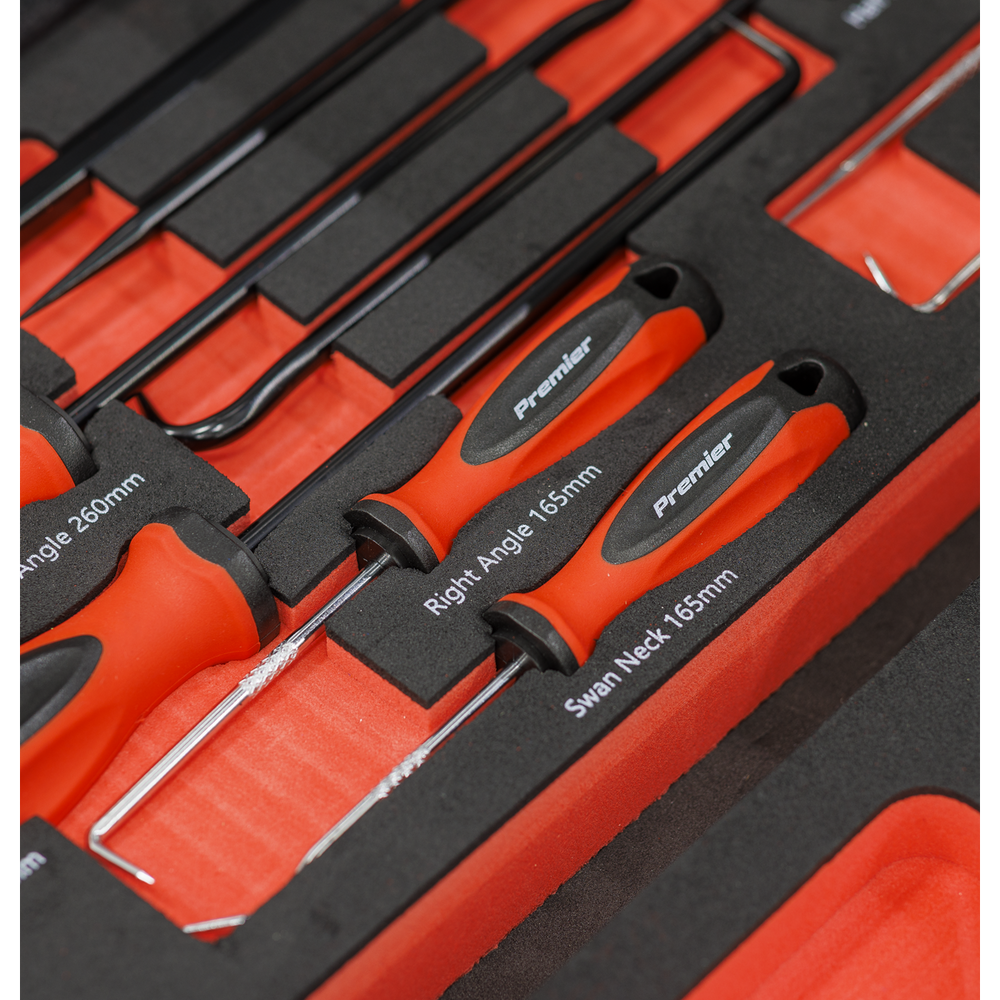 Sealey TBT65 Premier Scraper & Hook Set with Tool Tray 9pc - additional view 3