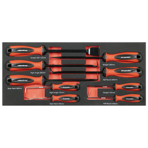 Sealey TBT65 Premier Scraper & Hook Set with Tool Tray 9pc - additional view 7