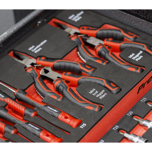 Sealey TBT67 Premier Precision Screwdriver & Mini Pliers Set with Tool Tray 17pc - additional view 4
