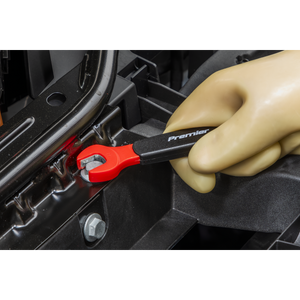 Sealey TBTE03 Premier Insulated Open-End Spanner Set with Tool Tray 7pc - VDE Approved - additional view 5