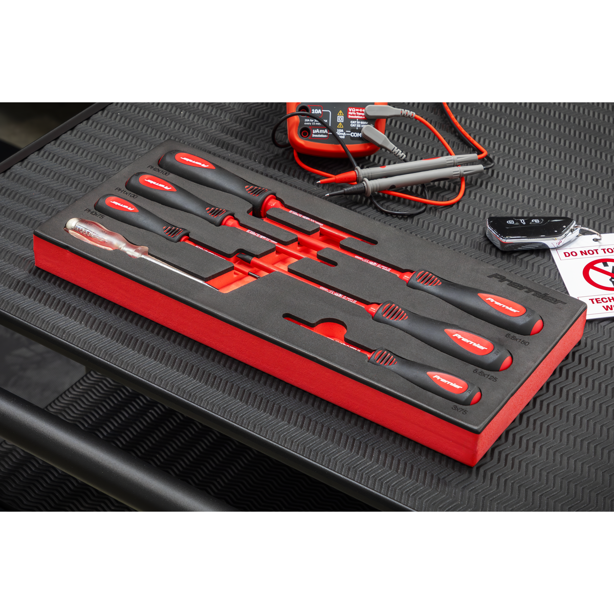 Sealey TBTE04 Premier Insulated Screwdriver Set 7pc - VDE Approved - additional view 3