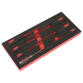 Sealey TBTE04 Premier Insulated Screwdriver Set 7pc - VDE Approved