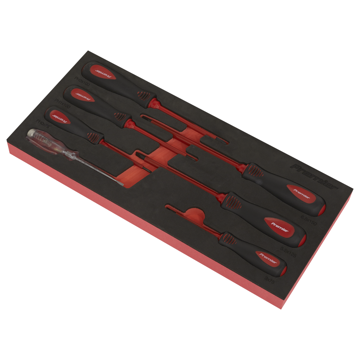 Sealey TBTE04 Premier Insulated Screwdriver Set 7pc - VDE Approved - additional view 7