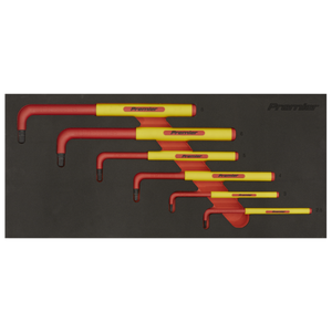 Sealey TBTE05 Premier Insulated Hex Key Set with Tool Tray 6pc - VDE Approved - additional view 7