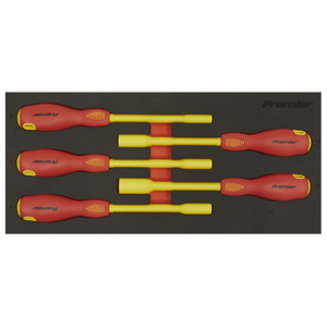 Sealey TBTE08 Premier Insulated Nut Driver Set with Tool Tray 5pc - VDE Approved - additional view 6