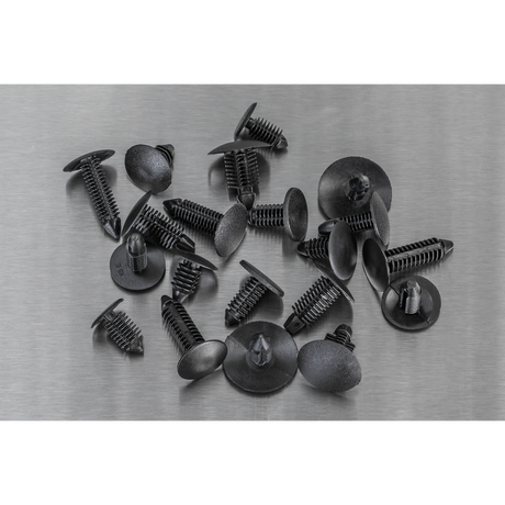 Sealey TCFT100AS Fir Tree Clip Assortment - Pack of 100 - additional view 2