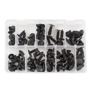 Sealey TCFT100AS Fir Tree Clip Assortment - Pack of 100 - additional view 3