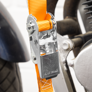 Sealey TD0540S4 Ratchet Straps Polyester Webbing with S-Hooks 25mm x 4m 500kg Breaking Strength - 2 Pairs - additional view 5