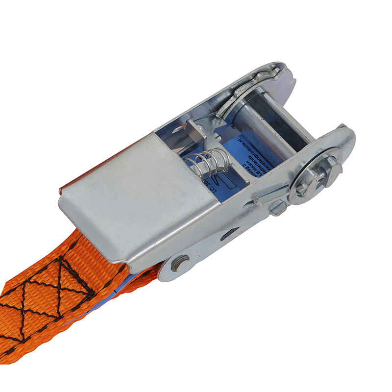 Sealey TD0635S Ratchet Strap Polyester Webbing S-Hook with Corner Protector 25mm x 5m 600kg Breaking - additional view 6