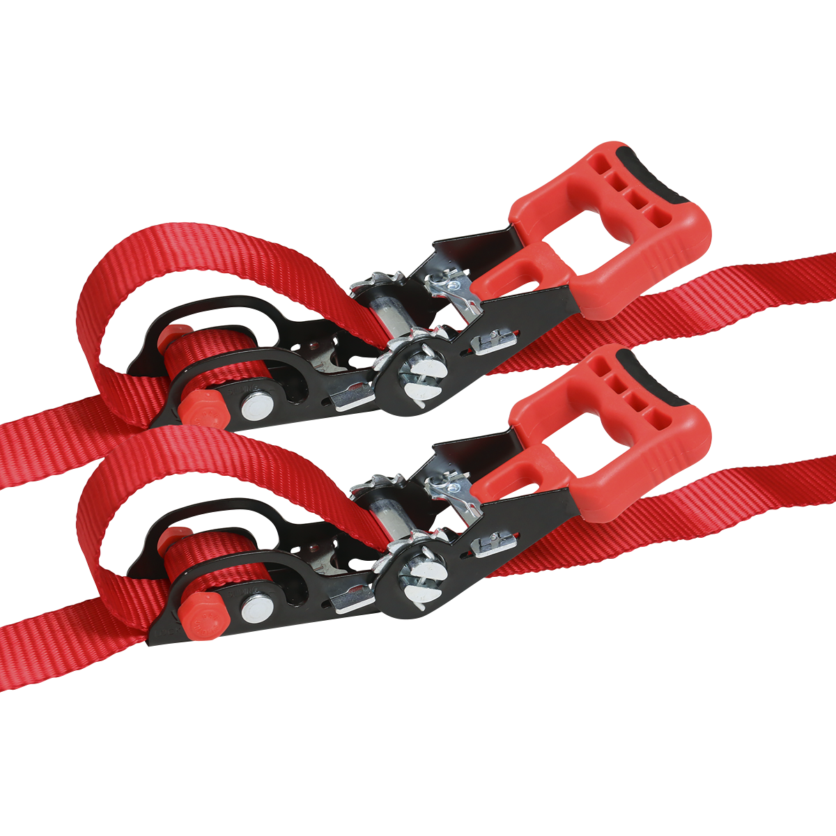 Sealey TD1202SR Slide Ratchet Strap Polyester Webbing with S-Hooks 32mm x 3m 1200kg Breaking Strength - additional view 8