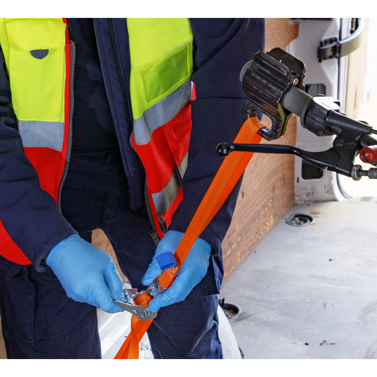 Sealey TDC01 Handlebar Tie Down Clamp - Pair - additional view 2